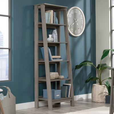 Massena 71.125'' H X 23.5'' W Ladder Bookcase